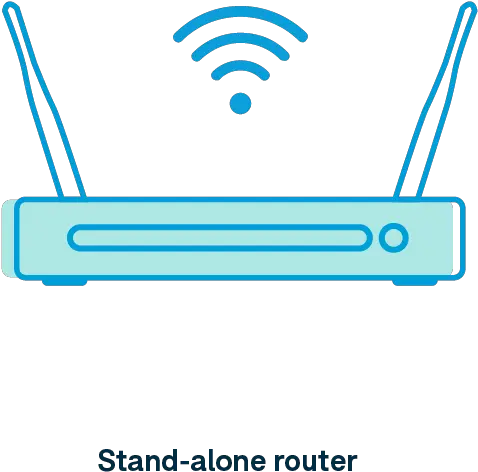 The Best Place To Put Your Wi Fi Router Choice Vertical Png Router Icon Flat Vector
