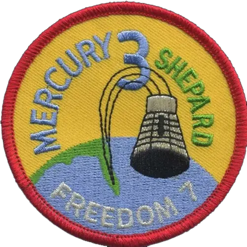 Mercury 4 Liberty Bell 7 Nasa Mercury 1 Mission Patch Png Liberty Bell Icon