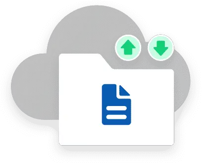 Hidrive Cloud Storage Secure Your Data Online Ionos By 1u00261 Language Png Fax Icon For Excel