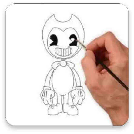 How To Draw Bendy Step By 10 Apk Download Com Fictional Character Png Bendy Icon
