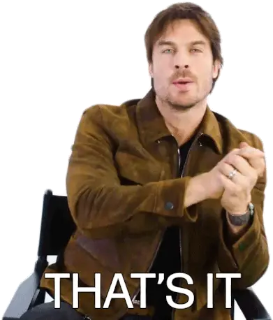 Thats It Finish Gif Fork Png Ian Somerhalder Icon Gif