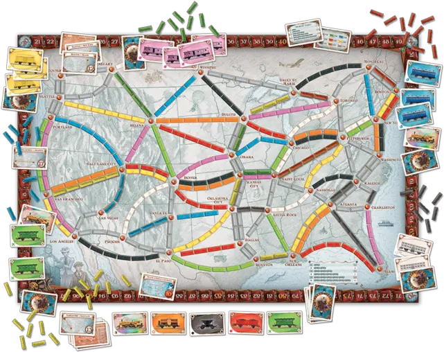 Ranked Every Ticket To Ride Map Ars Technica Ticket To Ride Amerika Png Train Simulator 2016 Missing Route Icon