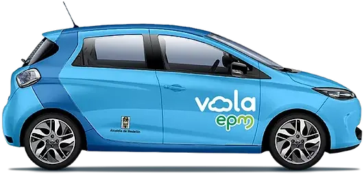 Electric Motosharing Concept Medellin Vola Zoe Decapotable Png Blank Png