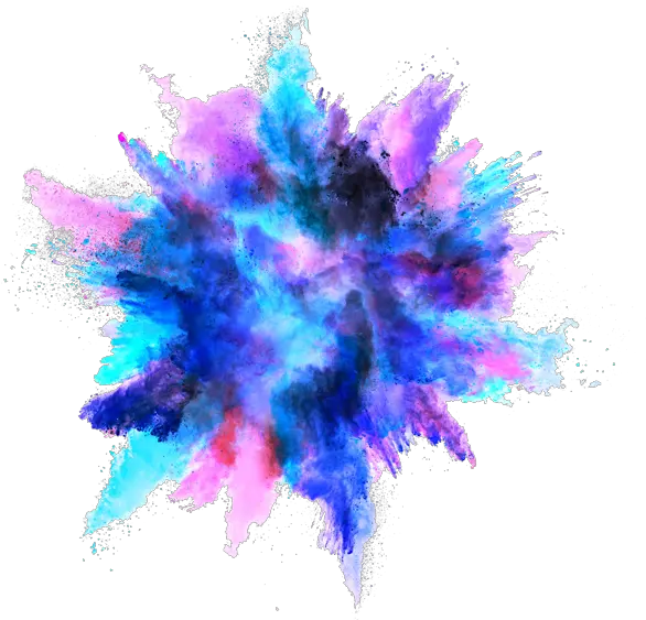 Cartoon Category Explosion Image It Is Of Type Png Blue Explosion Png Color Splatter Png