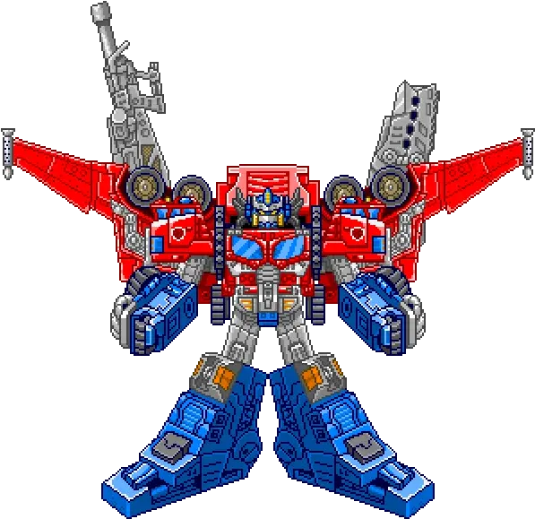 Optimus Prime Sprite Cybertron Optimus Prime Cartoon Png Optimus Prime Transparent