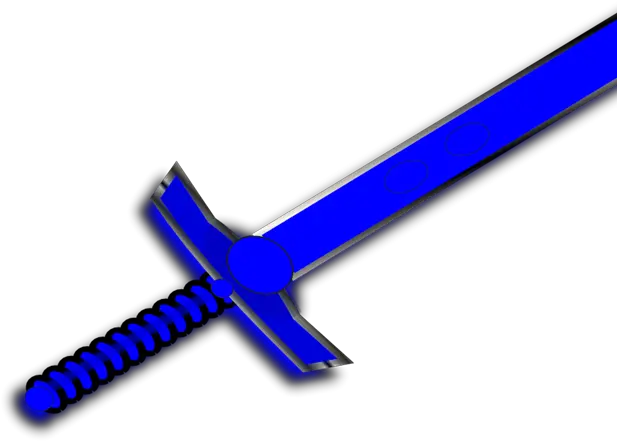 Blue Glow Sword Svg Vector Clip Art Svg Collectible Sword Png Blue Glow Png
