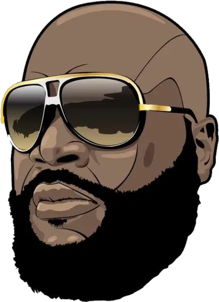 Rick Ross Head Png Image With No Real Rick Ross T Shirt Rick Ross Png