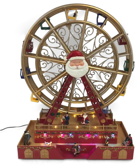 Led 8 Song Moving Ferris Wheel Animations Christmas Chinese Garden Png Ferris Wheel Transparent