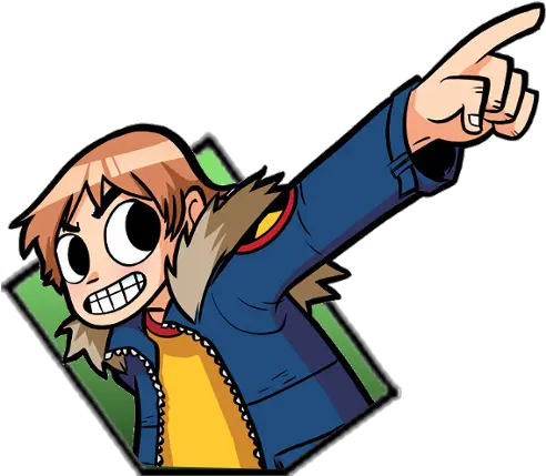 Scott Pilgrim Parka Jacket Scott Pilgrim Transparent Background Png Scott Pilgrim Png