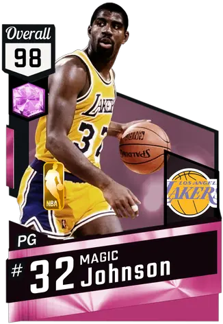 87 Magic Johnson Dwight Howard 2k Card Png Magic Johnson Png