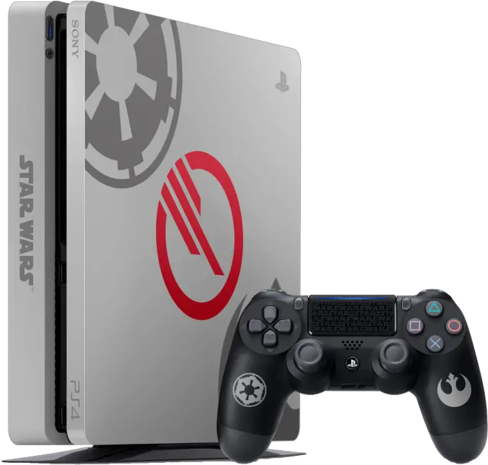 Refurbished Playstation 4 Slim Console 1tb Star Wars Grey Playstation 4 Edition Star Wars Png Star Wars Battlefront 2 Loading Mouse Icon Wont Go Away