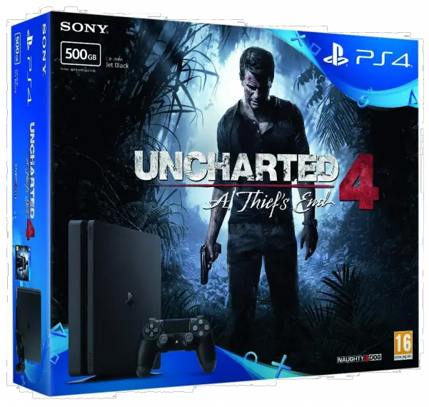 Pack Ps4 Uncharted 4 Transparent Png Uncharted 4 Playstation 4 Slim Uncharted 4 Transparent