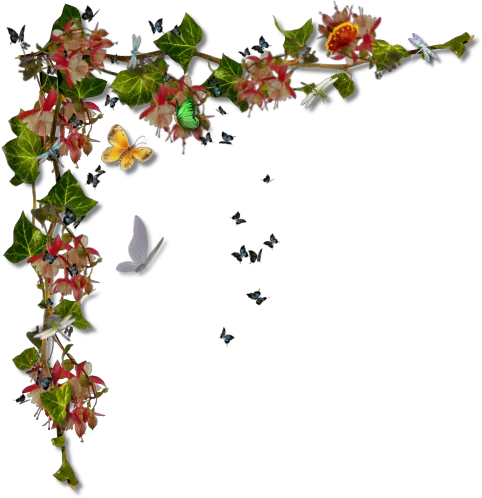 Pretty Floral Corner Graphic Design In Png Format Please Portable Network Graphics Corner Design Png