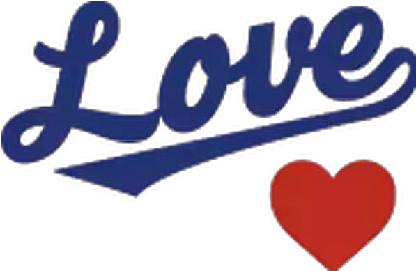 Blue Love Logo Freetoedit Easy La Dodgers Drawing Png Dodgers Logo Png