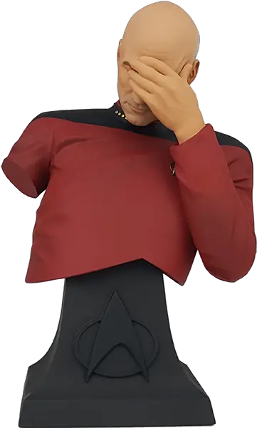 The Sci Fi Ball On Twitter The Perfect Gift For The Bust Png Face Palm Png