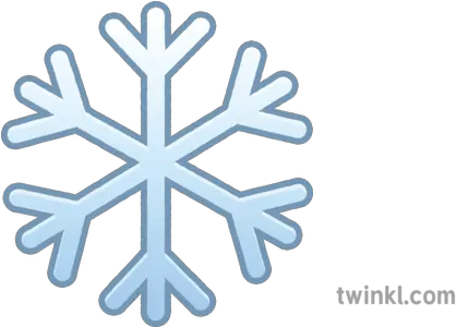 Snowflake Emoji Icon Xmas Phone Topics Little Red Riding Hood Twinkl Png Snowflake Emoji Png