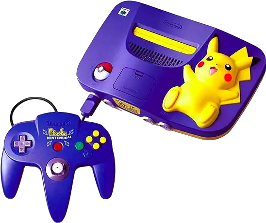 Zaonce Nintendo 64 Pikachu Orange Png Nintendo 64 Png