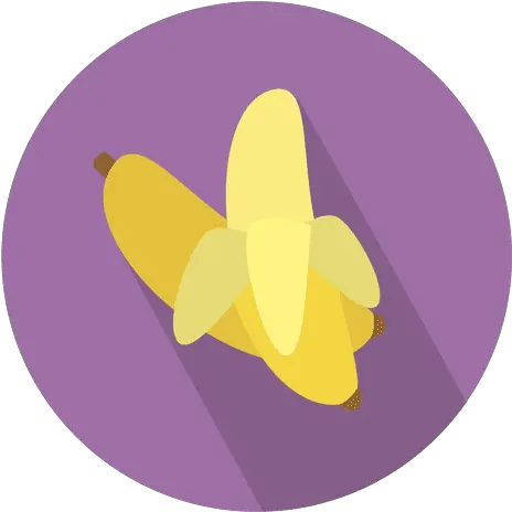 Banana Circle Icon Transparent Png U0026 Svg Vector File Circle Purple Circle Png