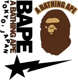 A Bathing Ape Logo Vector Bathing Ape Japan Logo Png Bape Logo Png
