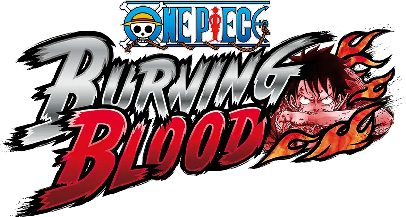 One Piece Burning Blood One Piece Burning Blood Logo Transparent Png One Piece Logos