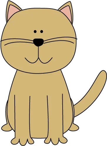 Download Hd Cute Cartoon Cat Clip Art Cartoon Cat Images For Kids Png Cartoon Cat Png