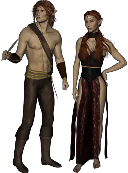 Download Free Png Male Elf Image Dlpngcom Male And Female Elves Elf Png