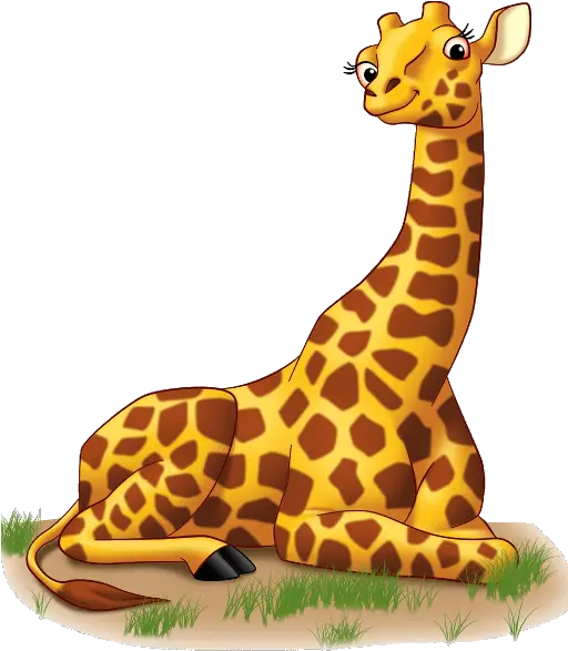 Giraffe Png Cartoon 4 Image Cute Cute Baby Giraffe Clipart Giraffe Transparent Background