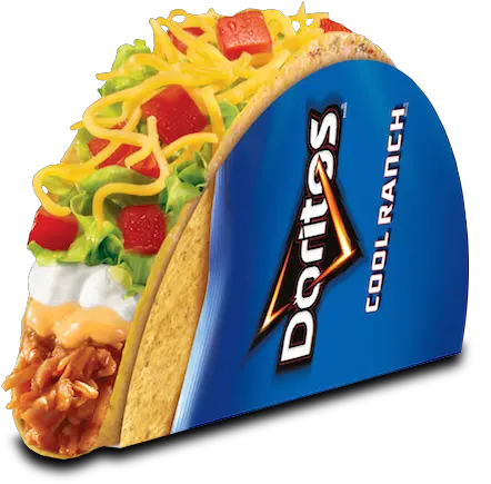 Spicy Chicken Cool Ranch Doritos Locos Taco Bell Cool Ranch Doritos Locos Taco Png Dorito Png