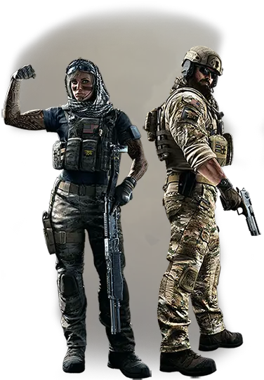 Download Hd 2 New Operators Rainbowsix Rainbow Six Siege Characters Png Rainbow Six Png