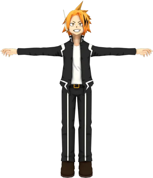 Its Ya Boy Kaminari T Posing Denki Kaminari T Pose Png T Pose Png