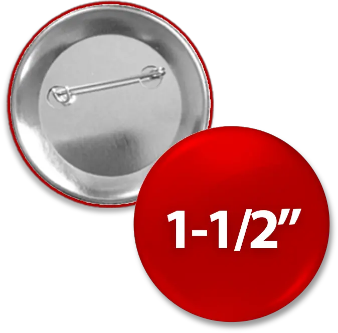 Custom Round 1 12 Inch Buttons 2 1 4 Inch Button Template Png Back Button Png
