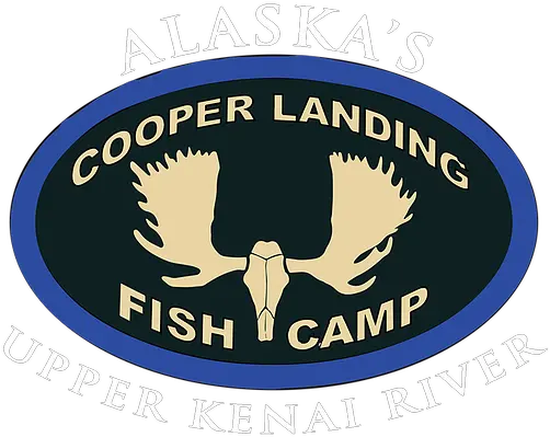 Kenai River Guided Fishing Cooper Landing Fish Camp Alaska Emblem Png Fish Logo Png
