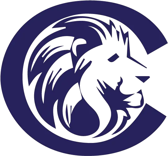 New Lady Lions Logo Head Blue01 U2013 Crestwood Graphic Design Png Lions Logo Png