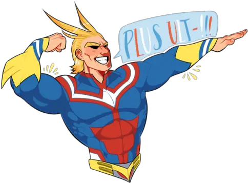 Young All Might Mha All Might Fanart Png All Might Png