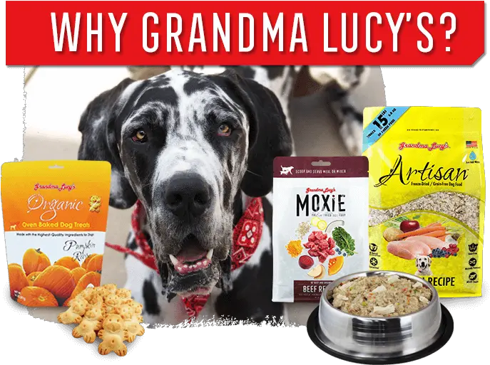 Grandma Lucyu0027s All Natural Freeze Dried Pet Food And Treats Grandma Dog Food Png Dog Food Png