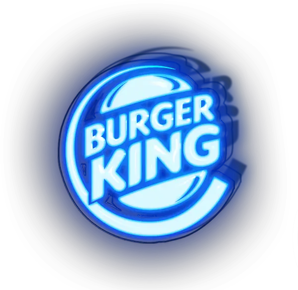 Burger King Neon Logo Graphics Png Burger King Logo Font