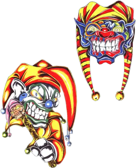 Joker Clipart Psd Evil Clown Face Transparent Tattoo Transparent Clown Png Joker Face Png