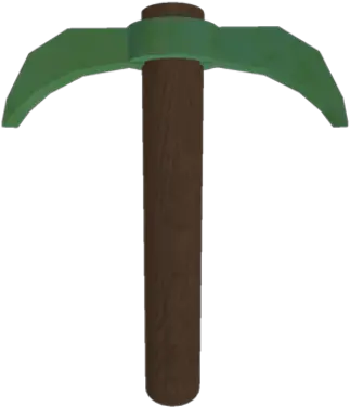 Roblox Roblox Booga Booga Emerald Png Diamond Pickaxe Png