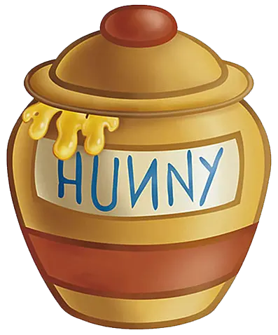 Download Transparent Honey Jar Clipart My Friends Tigger Pooh Png Honey Jar Png