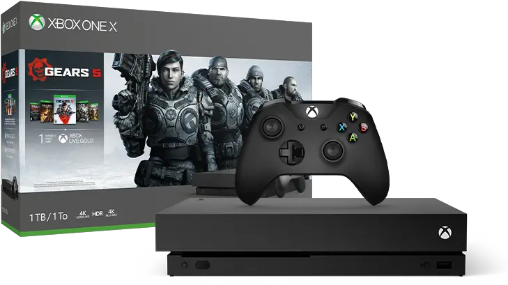 Microsoft Xbox One X 1tb Gears 5 Bundle Fifa 20 Xbox One X Gears 5 Png Gears Of War 4 Png