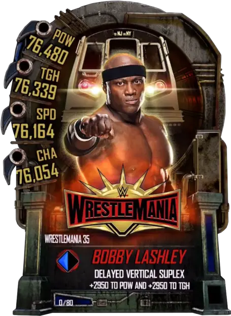 Bobby Lashley Jeff Hardy Wwe Supercard Png Bobby Lashley Png