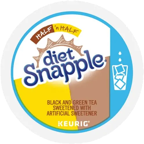 Snapple Diet Half U0027n Lemonade Iced Tea K Cups Keurig Png Snapple Png