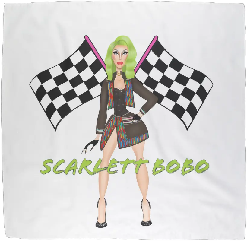 Scarlett Bobo Canadau0027s Drag Race Official Merchandise Transparent Background Checkered Flag Clip Art Png Instagram Bad Apple Flandre Icon