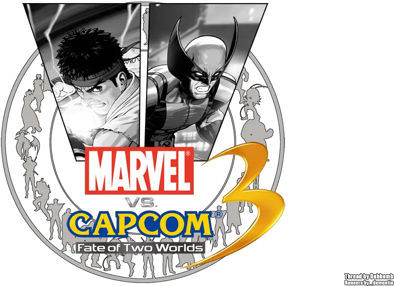 Marvel Vs Capcom 3 Fate Of Two Worlds Ot3 Self Control Marvel Vs Capcom 3 Png Marvel Vs Capcom Logo