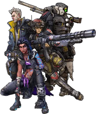 Borderlands Borderlands 3 Vault Hunters Png Borderlands 3 Png