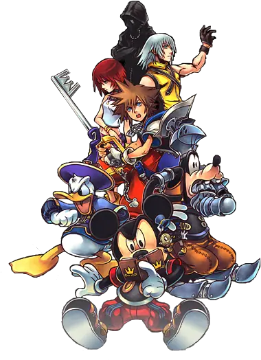 Fictional Ii Coded Birth Hearts Kingdom Hearts Re Coded Png Kingdom Hearts Png