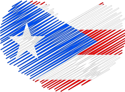 Puerto Rico Profile Picture Filter Overlay For Facebook Puerto Rico Flag Heart Png Facebook Heart Png