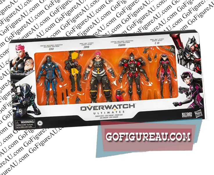 Overwatch Ultimates Series Zarya Collectible Action Figure Overwatch Ultimates 4 Pack Png Overwatch Ultimate Icon