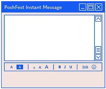 About Poshfest 2020 Vertical Png Chat Box Png