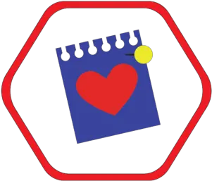 Icon Valentine Days Simple Vertical Png Valentines Day Icon